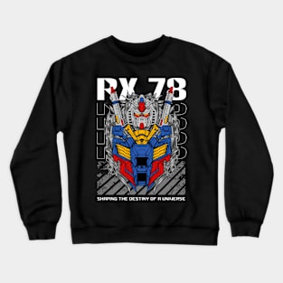 RX78 Gundam Series Crewneck Sweatshirt